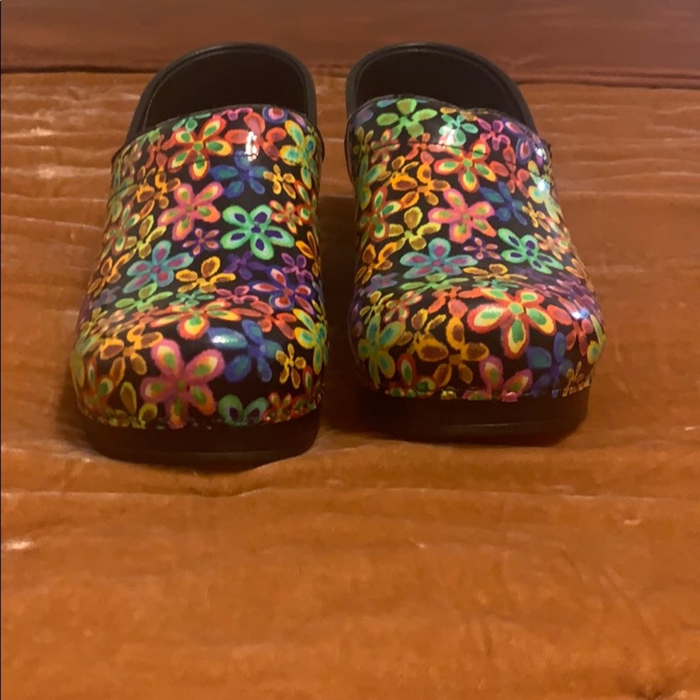 Floral colorful Dansko